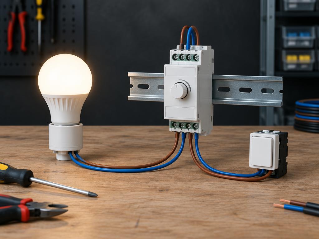 Lampe LED connectée